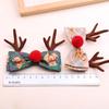 DIY WeihnachtsHaarspangen: Geweih-, Pailletten- und Schleifenverzierungen für Kinder