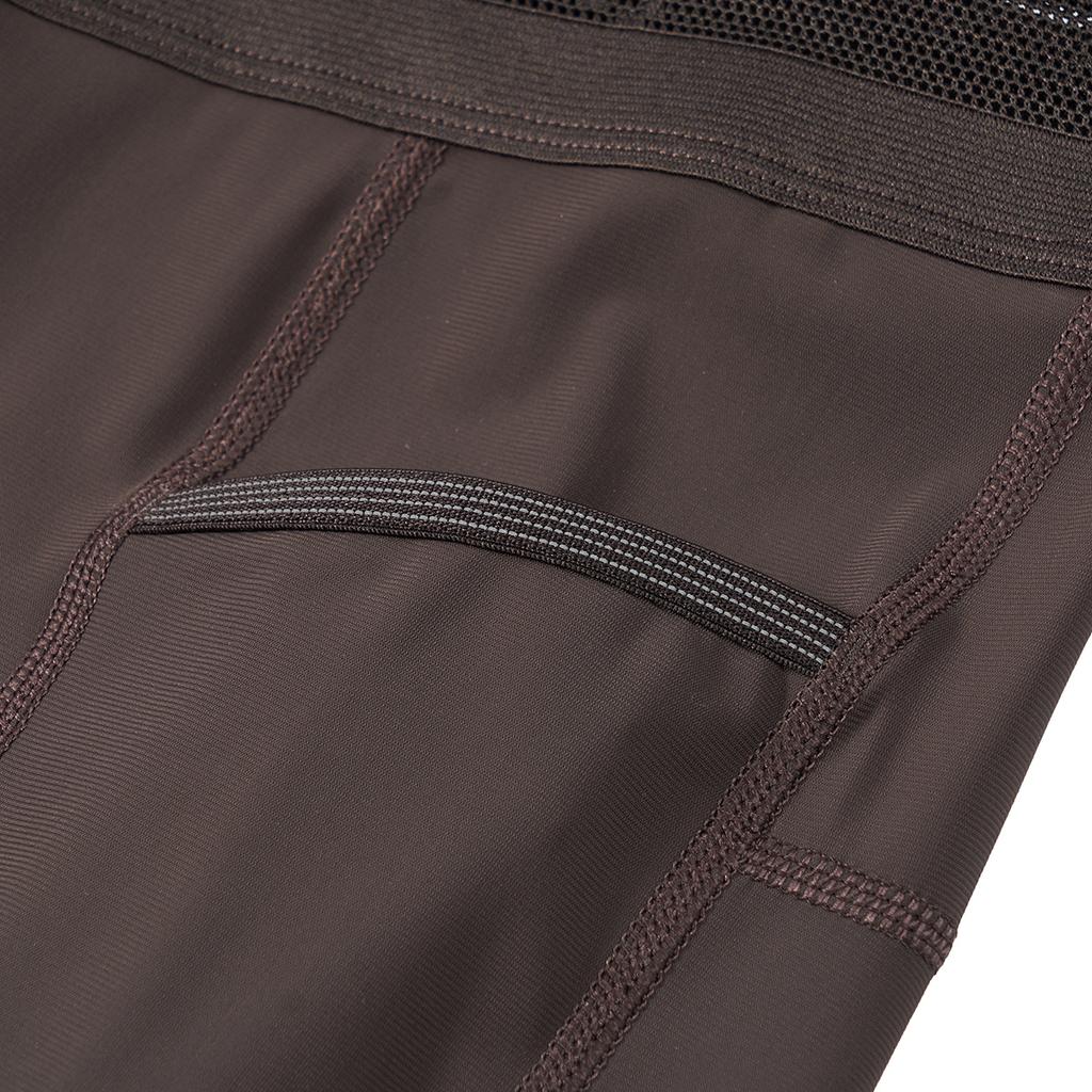 Saucony Running Training Series Lace-Up Comfortable Slim Fit Fashion Sports Shorts Unisex shorts Earth-Tone SA2259LG03T-CO021