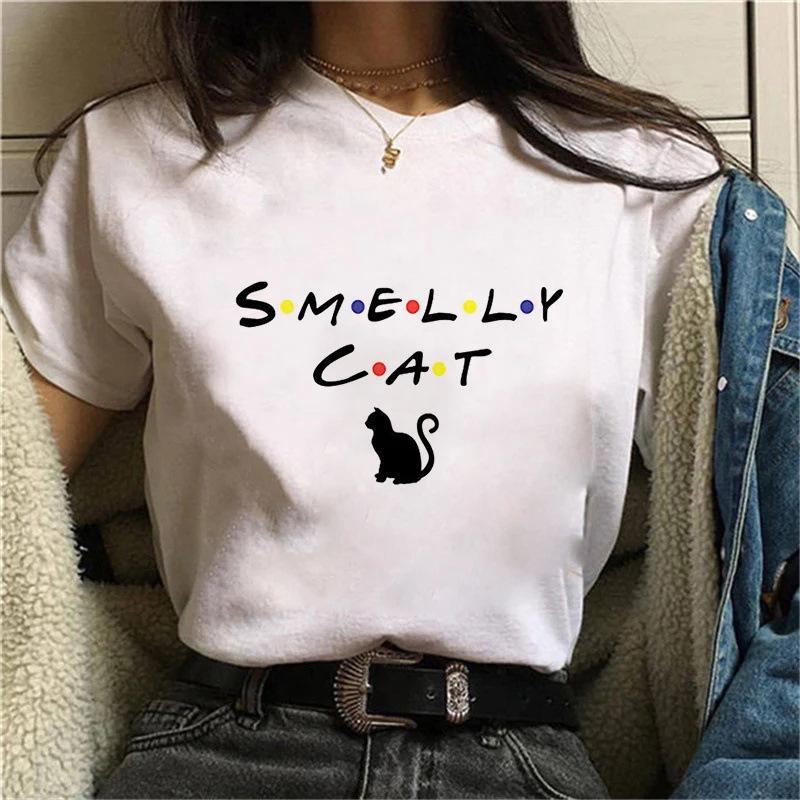 

Spot Women s Summer T-Shirt Printed Fashion Casual T-Shirt Letter Trend Cute Short Sleeve Women s Pattern T-Shirt S