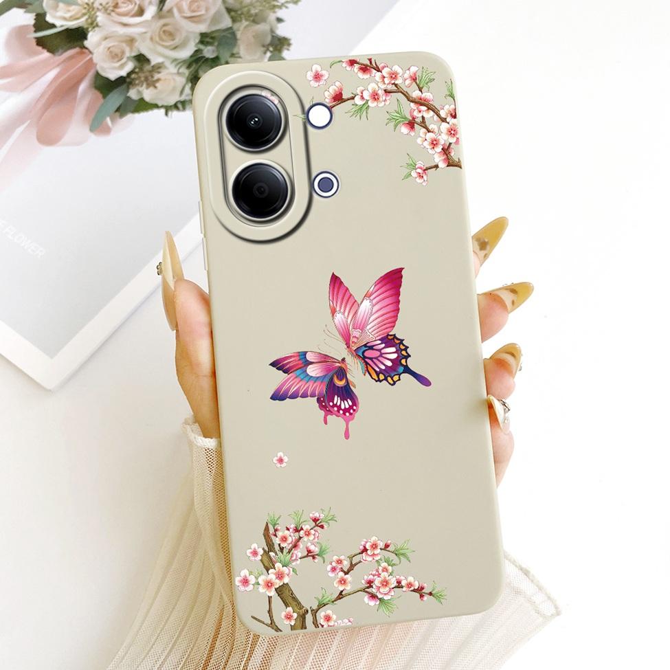 For Vivo Y05 Case Cover Luxury Fashion Cute Cartoon Funny Painted Silicone Funda For VivoY05 Casing