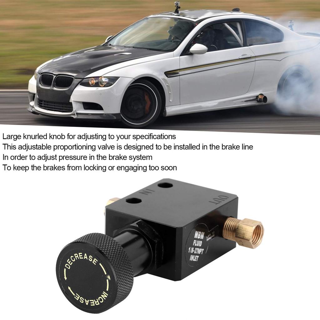 Pressure Range from 150psi To 1200psi Adjustable with Brake Proportioning Valve, Load Sensing Valve,