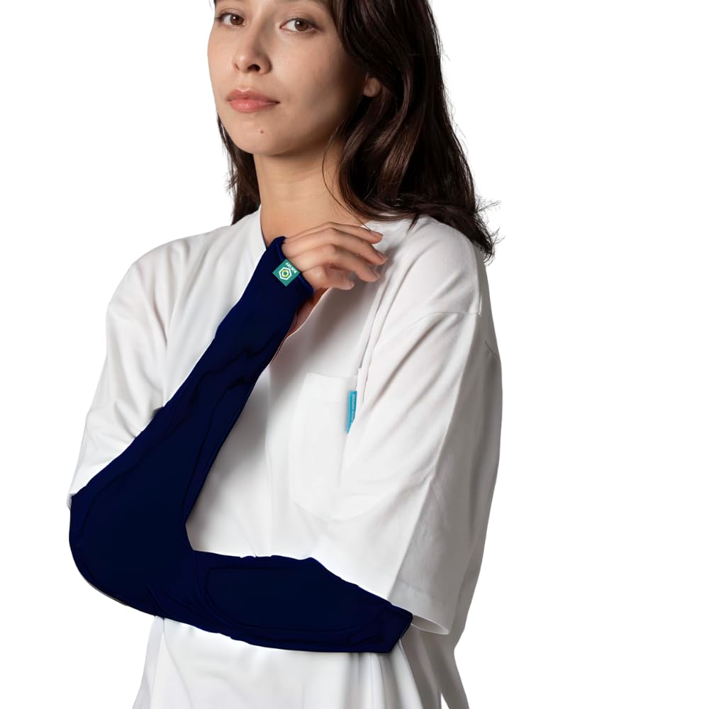 

Wearable Insect and UV BUGOFF Arm Covers for Insect Repellent and UV Perfect for Watching Baseball or Walking the and Farm Work Repellent, Cooling,