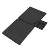 Outdoor Heated Cushion Portable Cold Resistant Electric Warm Chair Cover for Camping Fishing Hiking Black