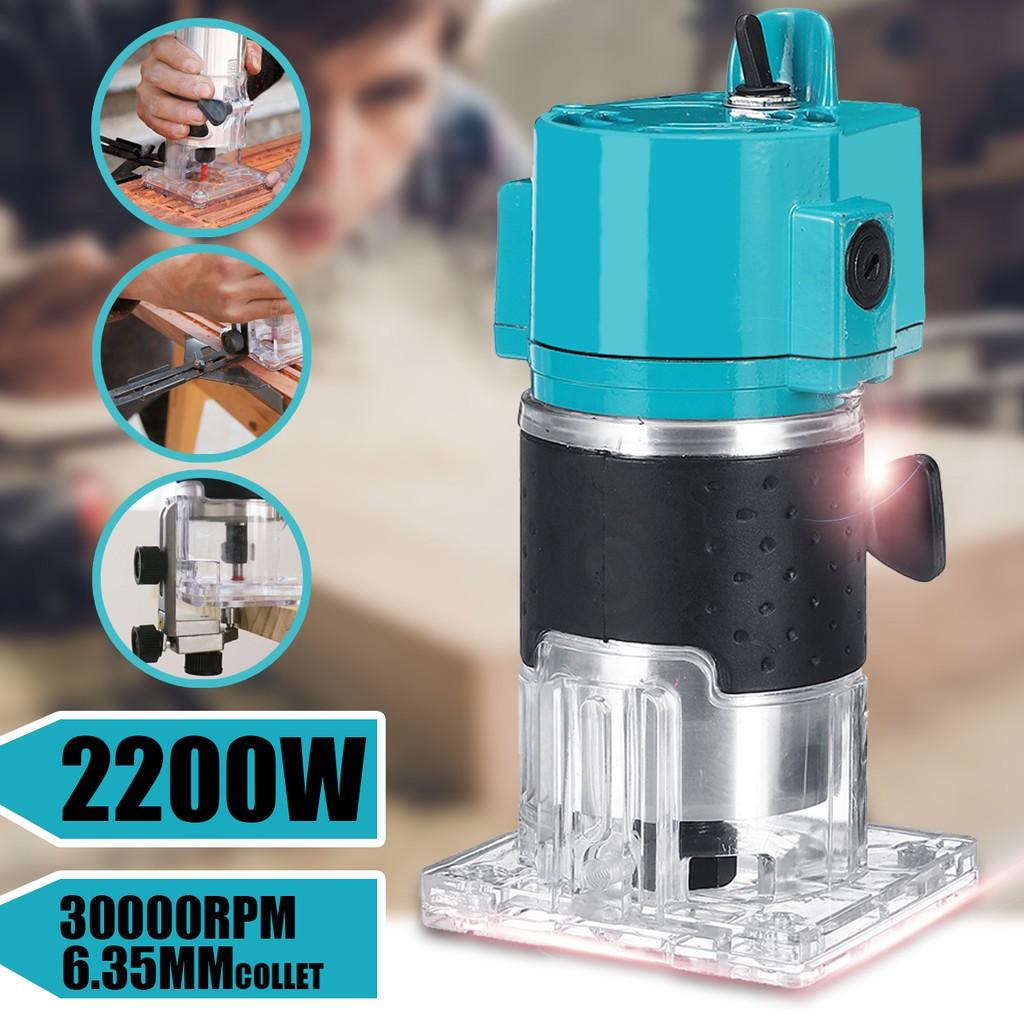 220V 1/4" 30000RPM Mașină Electrică de Frezat Manuală pentru Lemn Laminat Palme Router pentru Îmbinări Unealtă Electrică Mașină de Sculptat pentru Prelucrarea Lemnului 1300W