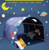 Kids' Bed Tent, Playhouse, Kids Play Tent, Room Decor, Tunnel Tent, Bed Fall Prevention, Baby Sleeping Toy, Ages 2-14, Blue