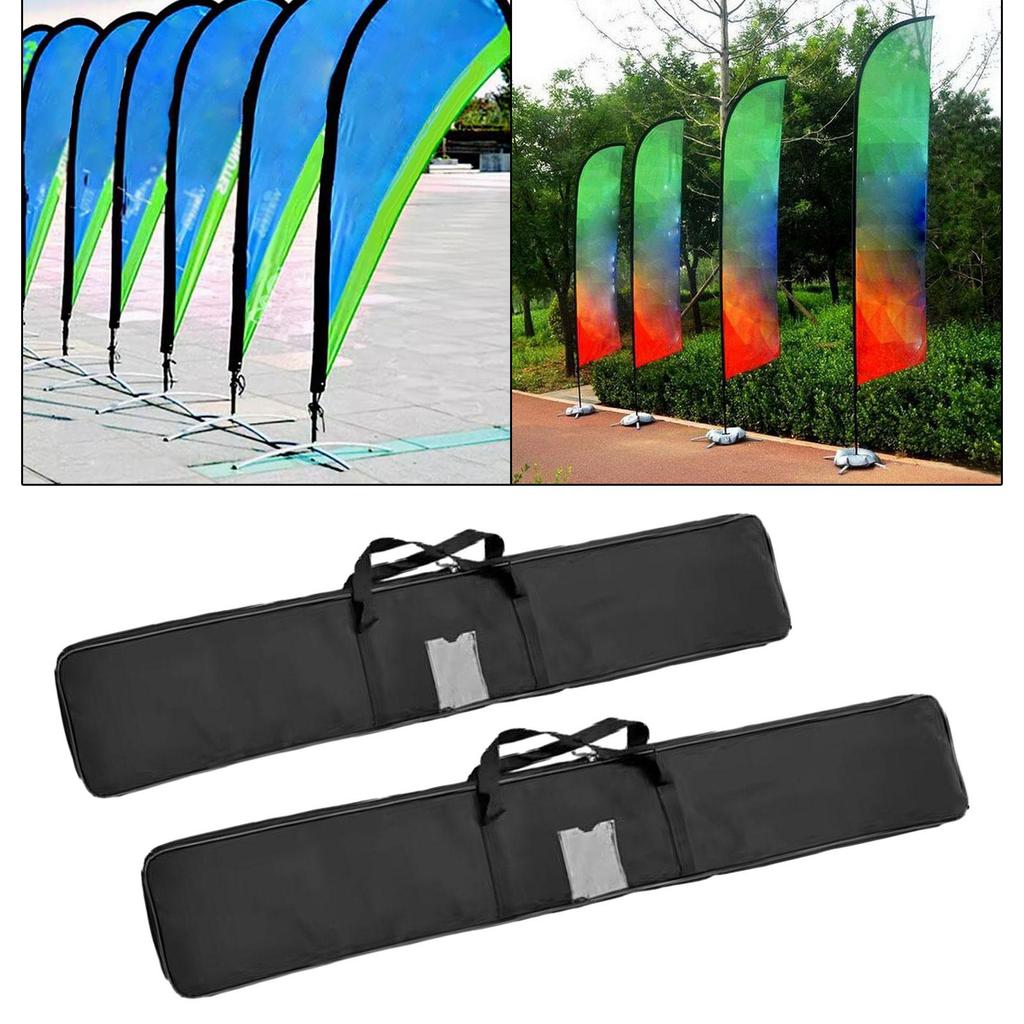 Fahnentragetasche Tragbare Wasserdichte Federflaggen-Aufbewahrungstasche für Tropfenflagge Federstange Federflagge Werbeflagge