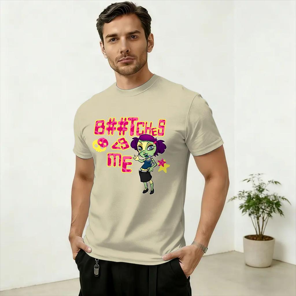 Band MSI Fanart Unisex T Shirt Novelty Tees Short Sleeve Round Collar T-Shirts Cotton Gift Idea Tops