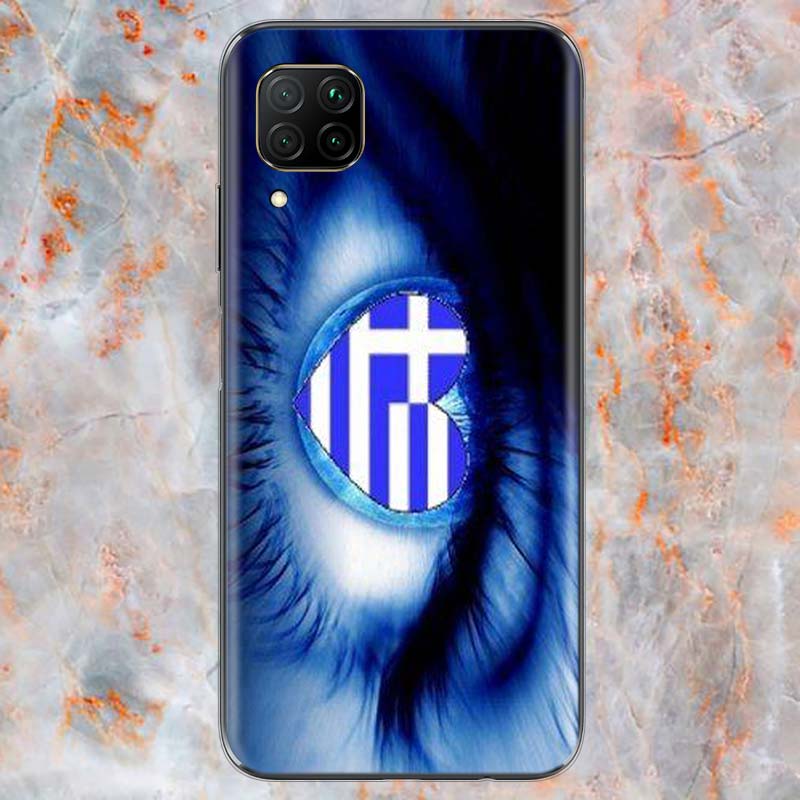 Greece Greek national flags For Huawei Mate 40 30 20 20X 10 RS P Smart 2021 2020 Z S Pro Plus Lite 2019 Phone Case Shell