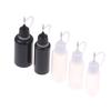 Diy Quilling Tool Empty Needle Tip Glue Bottle With Black Cap Liquid Dropper Containers With Silicone Rings For Crafting