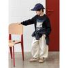 Kids Casual Letter Print Jogger Sweatpants For Boys Girls Autumn