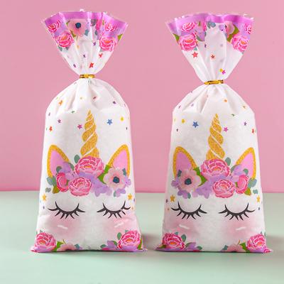 Einhorn Geburtstag Party Dekoration Cookie Candy Geschenk Taschen Einhorn Geburtstag Party Decor Kinder Mädchen Baby Dusche Hochzeit Liefert