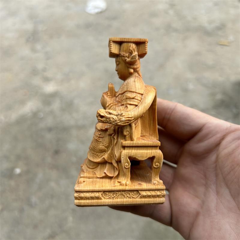Kaya selvi ağacı oymalı jeton, Mazu heykeli, araba süsü, ev ibadeti, deniz tanrısı, göksel Bakire heykeli, Buda heykeli