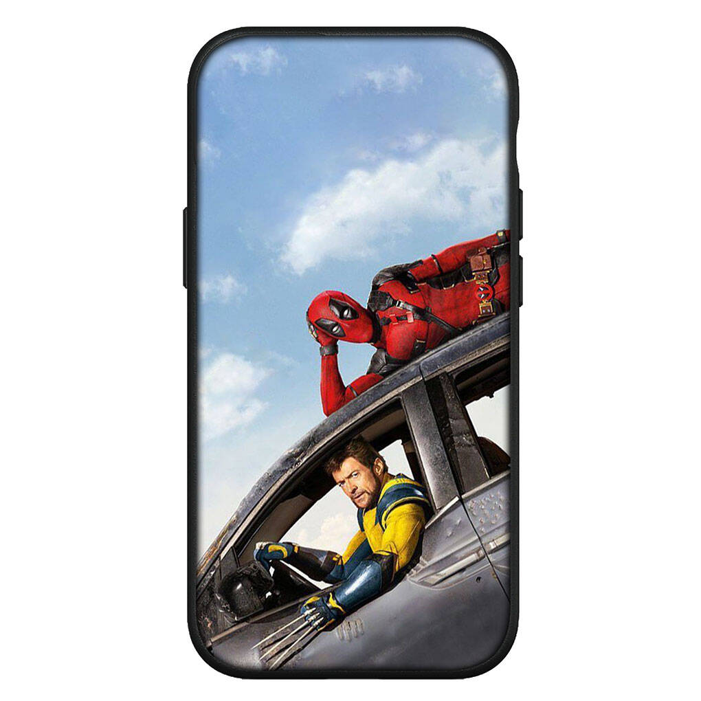 for iPhone 17 16 15 Xiaomi Poco Redmi Note 14 13 12 11 Pro Max Samsung Galaxy S25 S24 S23 OPPO Huawei Wolverine Deadpool Marvel Super Hero Phone Case