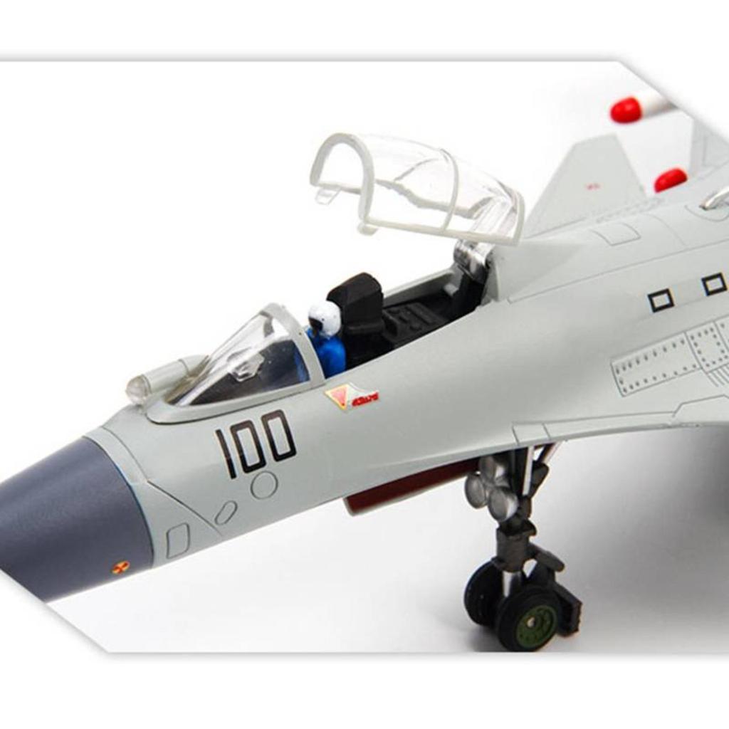 Fighter Model Kit with Display Stand 1:72 Scale CarrierBased Detailed Toy for Aviation
