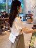 2026 Summer Women's Korean & French Loose Top Slimming Skirt Two-Piece Set