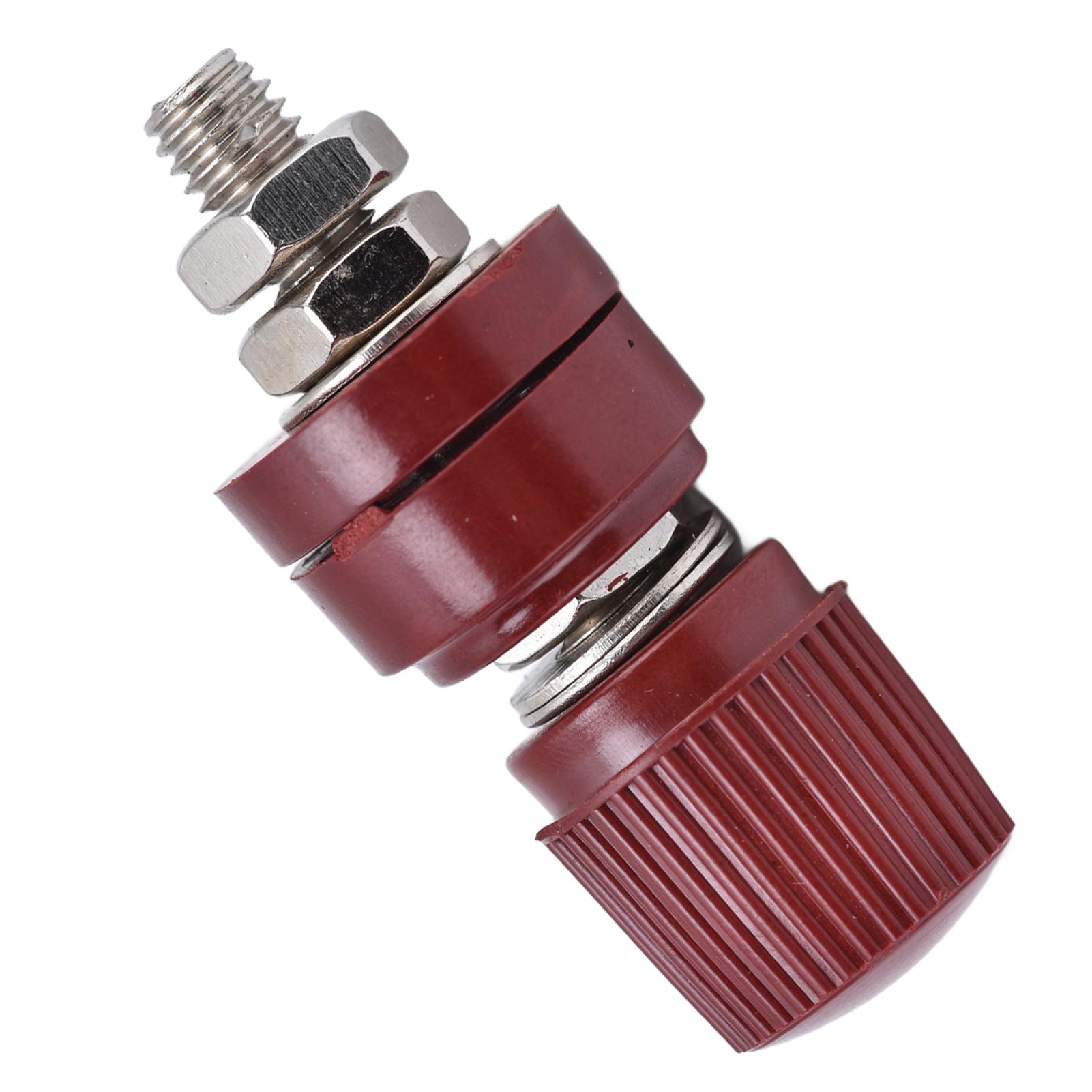 

10Pcs Voltage Regulator Terminal Block Inverter Binding Post M6 32mm Screw 333 44mm L 0V‑380V