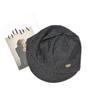 25 Early Autumn New Retro Cloud Hat Women's Simple Metal Small Label Show Face Small Versatile Newsboy Hat