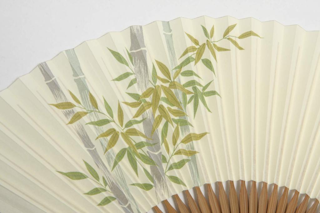 Hasegawa Bamboo Folding Fan, Handmade by Kyoto Artisans, Comes with a Fan Bag and Presentation Box