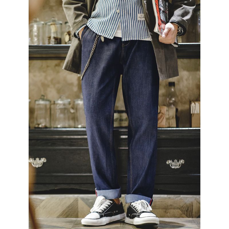 Marden Pepper Salt Denim Tannin Red Ear Parka