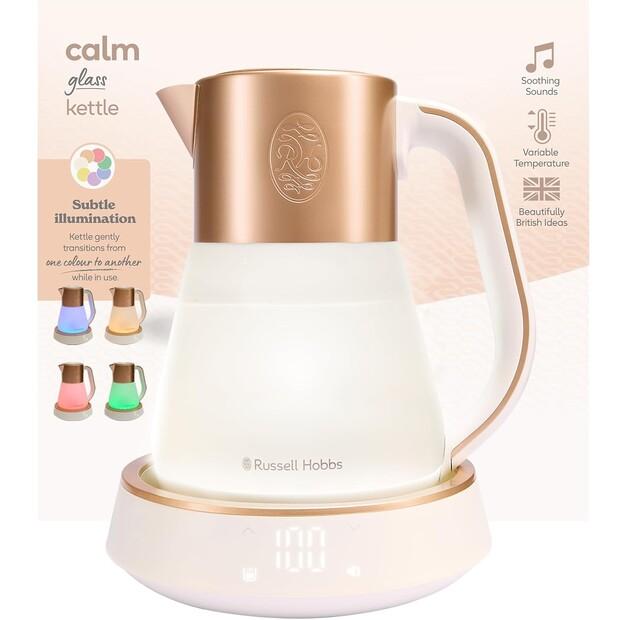 Kettle Russell Hobbs Calm with Sound Function White (27450-70)