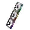 12x12cm Universal Computer Fan Addressable ARGB Asynchronous Light Support Silents PWM Technology Mirror Finish