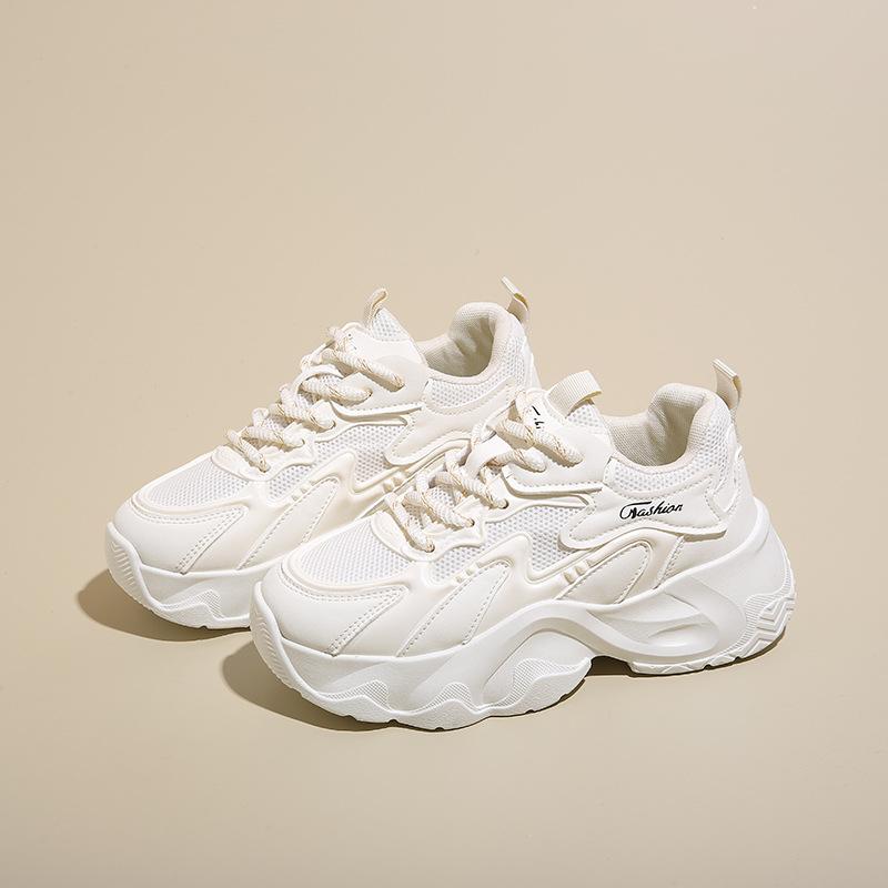 Ins New Dad Shoes Women's 2025 Autumn Student Sports Running Casual Shoes Platform Heightening Women's Shoes FB3315