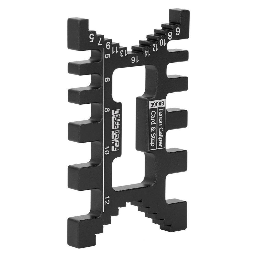Dovetail Jig for Woodworking Aluminum Alloy Metric Imperial Tenon Caliper Height Gauge Saw Table
