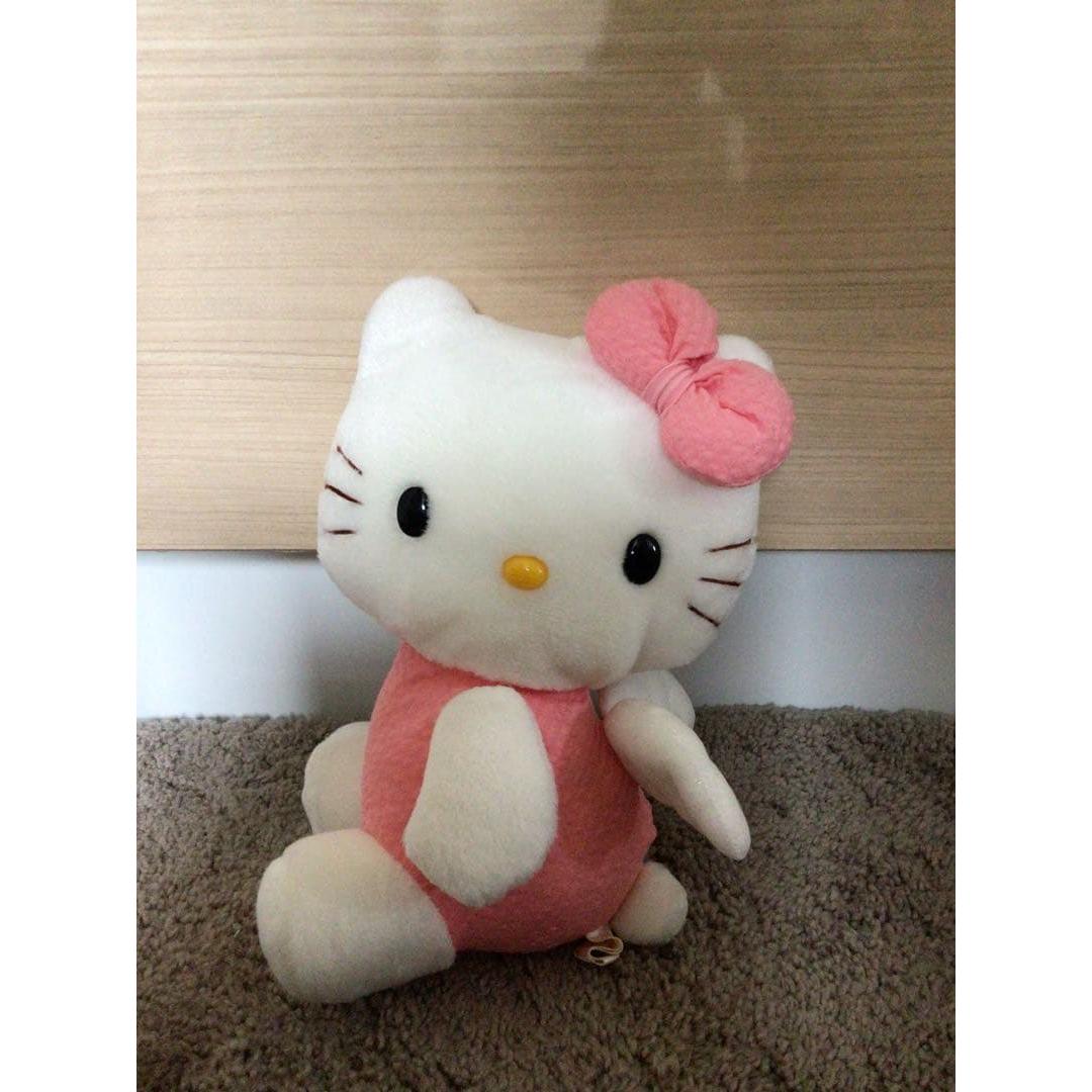 Hello Kitty pink stuffed toy