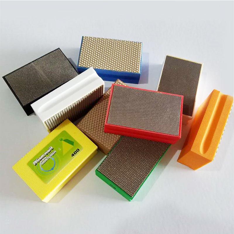 Hand-Polished Diamond Edge Trimming Pad for Tile, Stone, Glass, and Metal