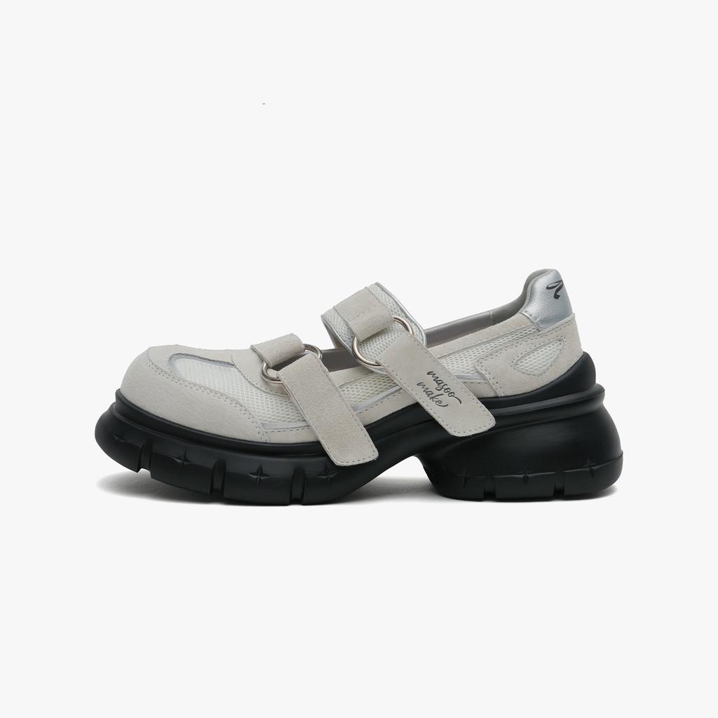 Horse Speed Comfortable Popular 2025 Summer New Mary Jane Shoes Velcro Casual Shoes Platform Single Shoes Women