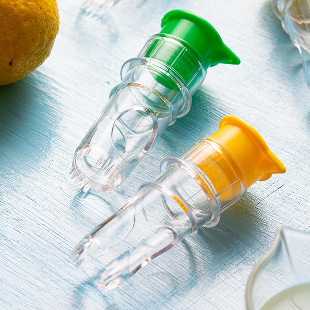 Portabel Juicepress Citronpress Lättviktig Juicer Tvättbar Manuell Juicer Renskverktyg Inbyggt Filter för Citron Apelsin
