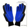 2pcs Pet Grooming Gloves, Deshedding and Massaging Grooming Gloves, Suitable for Dogs and Cats As A Tool for Removing Loose Fur, Cat Cleaning