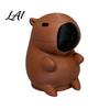 Universelle Anhängerkupplungskugelabdeckung 3D-gedruckte Capybara-Anhängerabdeckung Dekorative Anhänger Staubhaken-Schutzkappe 50mm Anhängerkupplungsschutz Wohnmobil LKW Zubehör