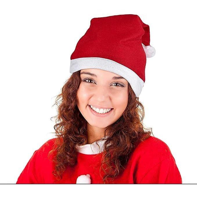 Christmas Caps | Santa Caps | caps for adults or kids | Merry Christmas Hat Cap for Christmas | Santa Claus Hat | Christmas Decorations Item