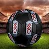 Fulham FC Size 5 Soccer Ball, Machine-Stitched PVC, Durable & High Bounce, All Ages Fit, Fan Merchandise, Matches & Outdoor Use.