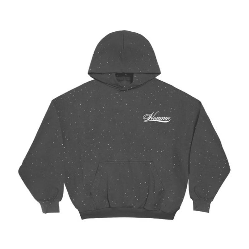 European and American Y2K loose and versatile men's and women's autumn/winter pullover hoodie