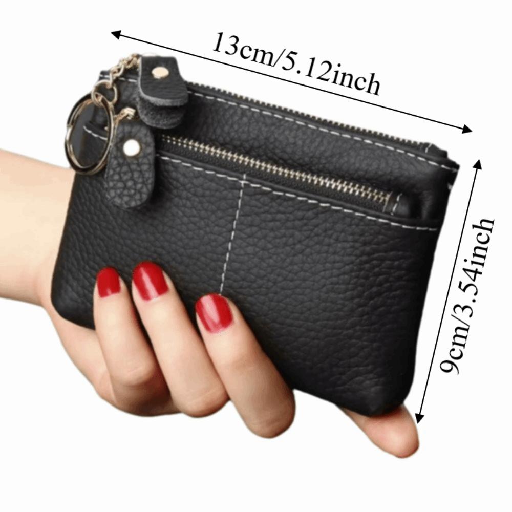 Vintage Mini Coin Purse Multi-Card Slot Card Storage Pouch Fashion Women's Keychain Wallet Outdoor