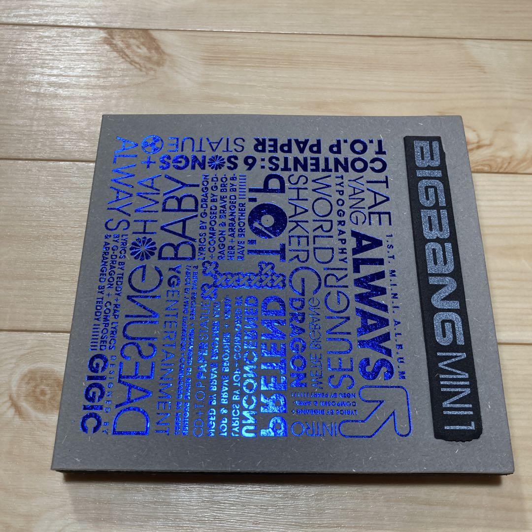 

[USED] Out of print Big Bang Mini 1 Always Mini Album First Pressing Bonus 1st Anniversary