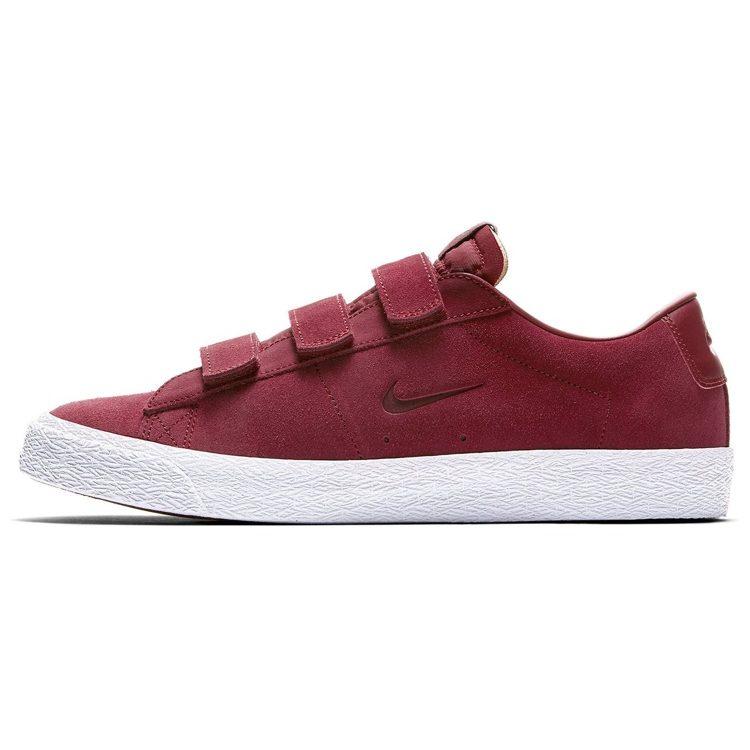 Nike Sb Blazer Low Ac Numbers Team Red 921739-661