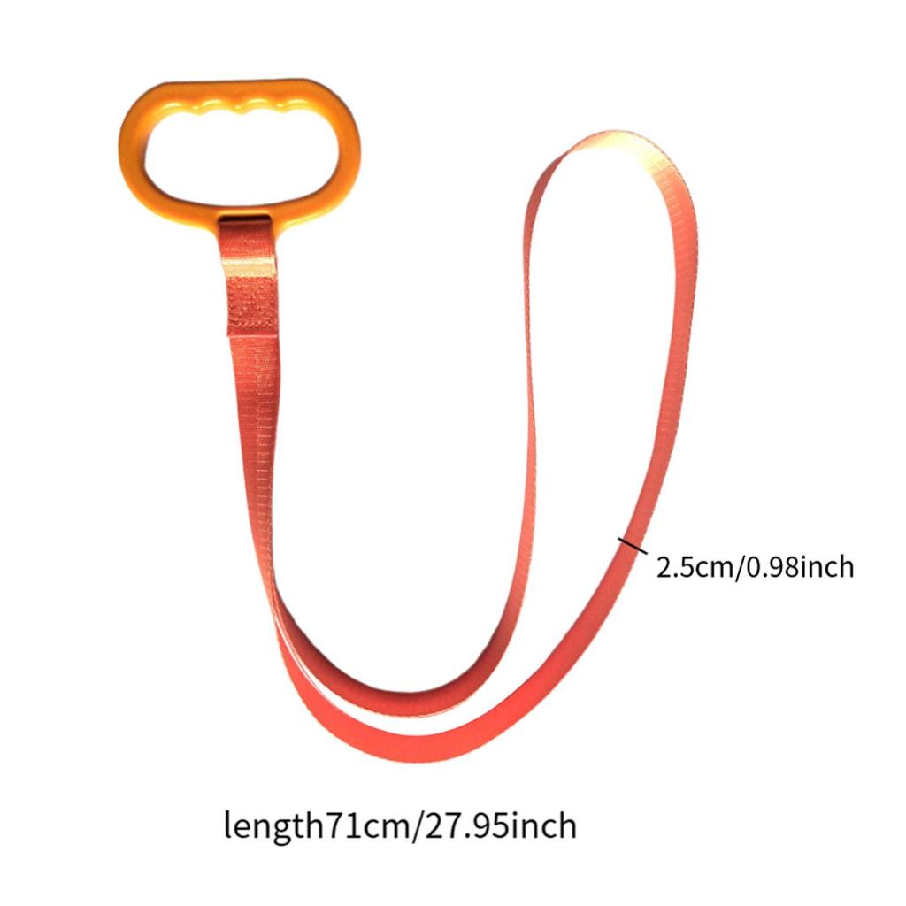 Canoe Drag Handles Weightlifting Grips Lightweight Pull Up Handles for Dragging Kayak Fitness Ramp Strength Training Workout