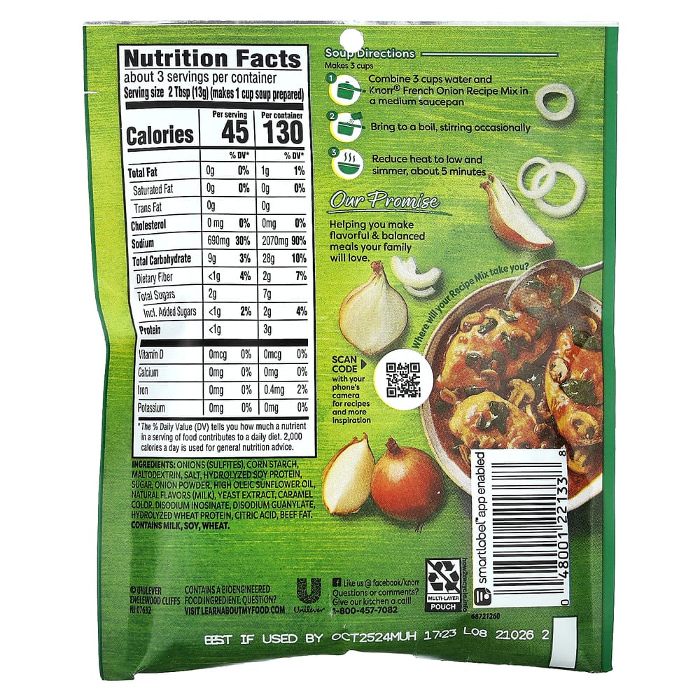 Knorr French Onion Recipe Mix 40g (1.4oz)