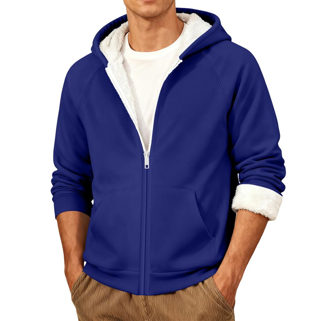Men's Casual Warm Hooded Jacket