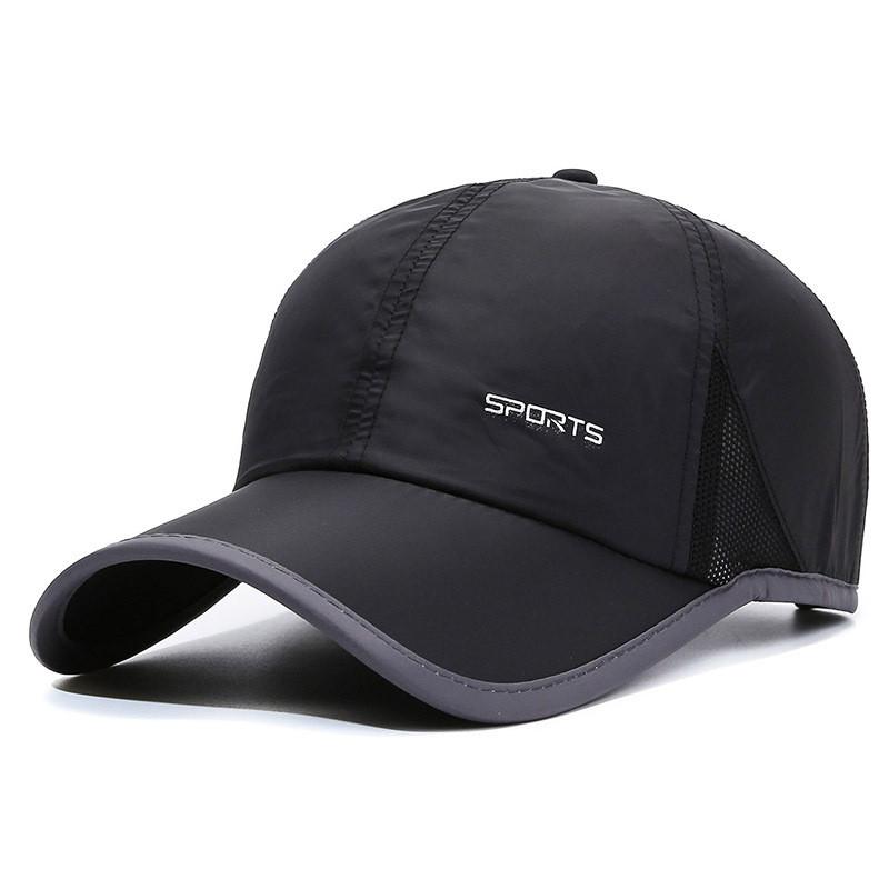Printing Letter Sports Baseball Cap Adjustable Uv Protection Outdoor Breathable