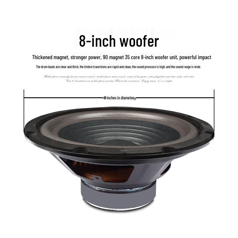 SHILE BX-108 8-inch Conference Wall-Mount Speaker Pair