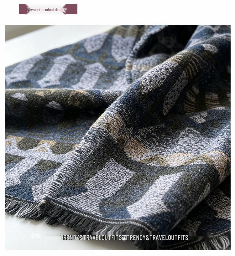 Bohemian Ethnic Style Women's Shawl: European & American Travel Photography Cape/Cloak