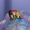 Eyecatching Cartoon Character Alloy Brooch Pin With Vibrant Colors For Lovers Fashion