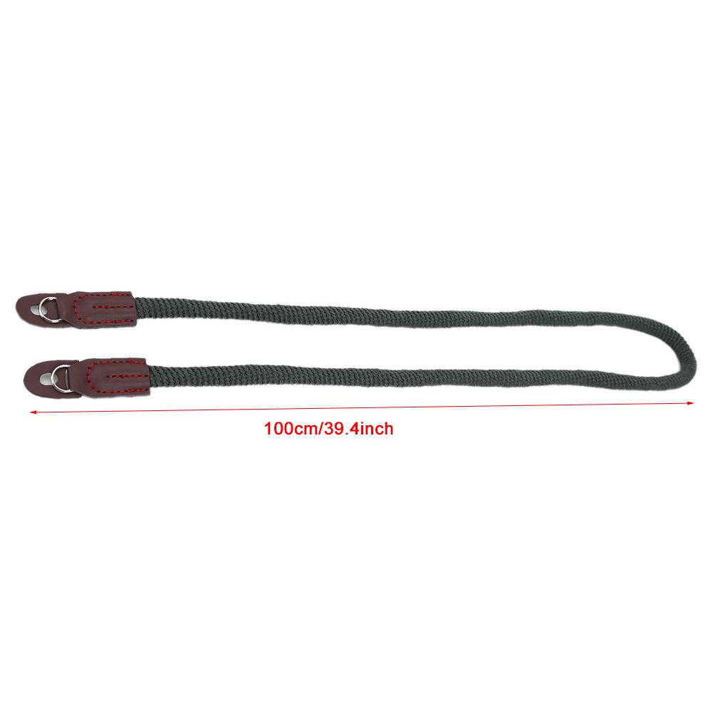 Colorful Mountaineering Pure Cotton Rope Camera Shoulder Neck Strap Belt for  (beige)