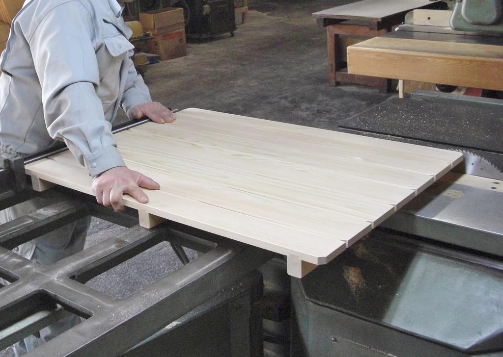 Kiso Kogei Kiso Hinoki Bath Slats (Small) 5-Ply