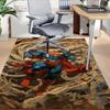 1pc Superman, comic Carpet, for Home & Office Decor, Desk Chair Carpet, Festive Gift,Conference Room CarpetL1250