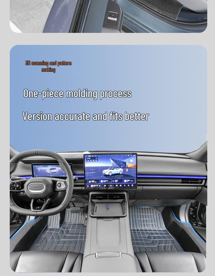 Lynk & Co 07 TPE Floor Mats Full Coverage 2024 Model Interior Accessories